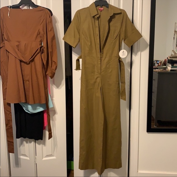 staud zavey jumpsuit - xs - Picture 5 of 7